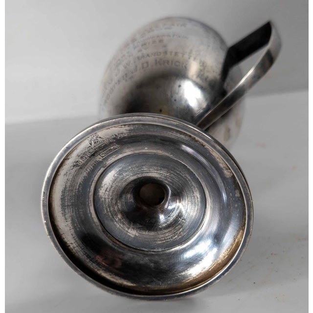 1920's Sterling Silver New York State Fair Trophy for Horse Riding State Troopers For Sale - Image 13 of 15