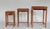 Chinoiserie 20th Century Hong Kong Carved Nesting Tables S/3 For Sale - Image 3 of 12