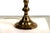 Mid century brass table lamp made in Italy with original lamp shade. European Plug (up to 250V).The wiring of this item...