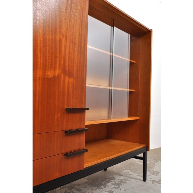 Mid-Century Modern Display Cabinet by Frantisek Mezulanik for Up Zavody, 1960s For Sale - Image 10 of 13