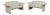 JR 2700 2-Seater Sofas in Cream Leather from Jori, Set of 2 For Sale