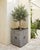 Vintage French Orangerie Style Galvanized Zinc Square Planter Box For Sale - Image 11 of 12
