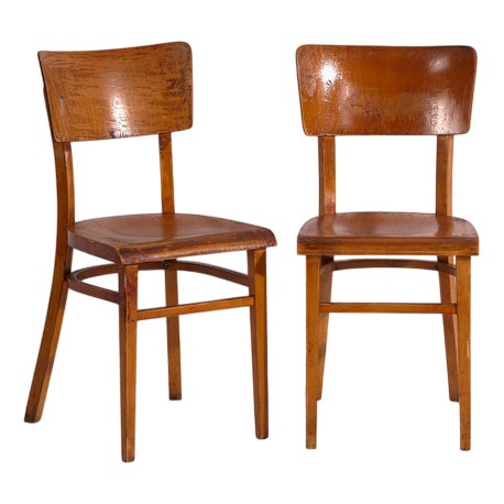 Vintage Dining Chairs, 1950, Set of 2 For Sale