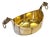 Early 20th Century Marius Hammer 830s Silver-Gilt Viking Longship Salt Cellar For Sale
