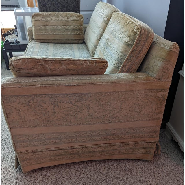 1970s 1970s Broyhill Loveseat, Lenoir Chair Company For Sale - Image 5 of 7