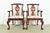 Baker Furniture Chippendale Carved Mahogany Armchairs or Dining Captain Chairs, Pair For Sale - Image 12 of 12