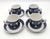 Ceramic Mid 20th Century Arabia of FInland "Sotka" 6-Piece Dinnerware Designed by Raija Uosikkinen, a Set of 25 Pieces For Sale - Image 7 of 18
