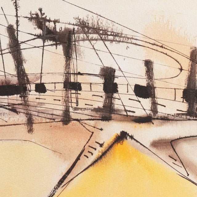 'Musical Bridge' by Beth Swartz, 1966; Smithsonian, Jewish Museum, Woman Artist, Phoenix For Sale - Image 4 of 8