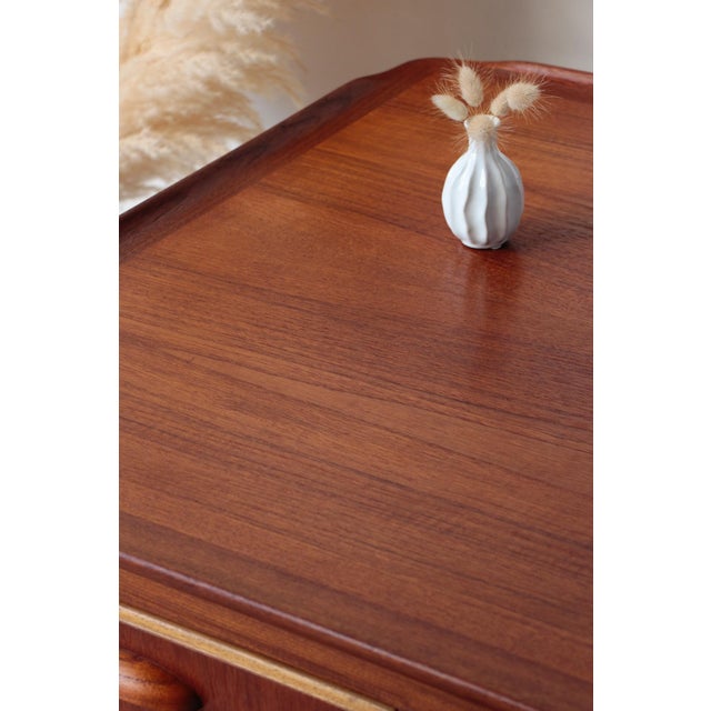 Danish Teak Svend Aage Madsen Desk from HP Hansen, 1960s For Sale - Image 4 of 18