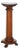Antique Rj Horner Classical Oak Sculpture Stand C1900 For Sale