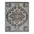 8x10 Majestic Timeless Charcoal Traditional Medallion Hand Knotted Wool Carpet Rug For Sale