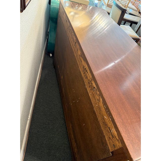 Brown Davis Cabinet Company Mahogany Chest of Drawers For Sale - Image 8 of 12