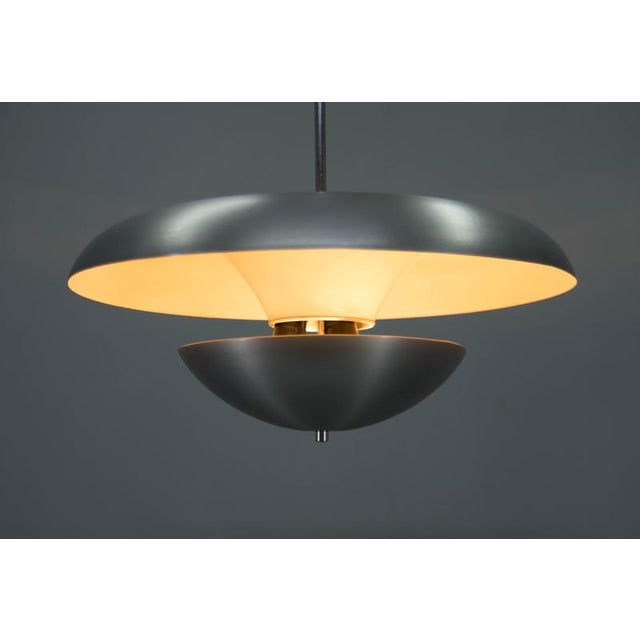 Bauhaus Pendant attributed to Franta Anyz for Napako, 1940s For Sale - Image 6 of 14