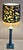 Vintage Table Lamp with Blue Ceramic Base and Fabric Shade by Lamplove, 1980s For Sale - Image 3 of 8