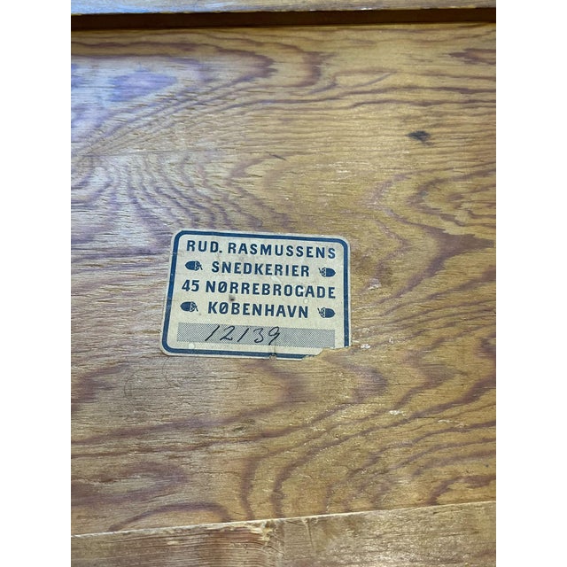 Large Scandinavian Art Deco Desk in the Style of Jindrich Halabala For Sale In New York - Image 6 of 6