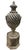 Stone Classic Cast Stone Spiral Urn Finial For Sale - Image 7 of 12