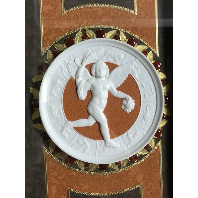 Plaque With Cornelian Cabochons and Gilt Bronze Mounts For Sale - Image 10 of 11