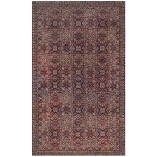 Doris Leslie Blau Amritsar Indian Antique Warm Tan Rug - c. 1910 (Size Adjusted) For Sale
