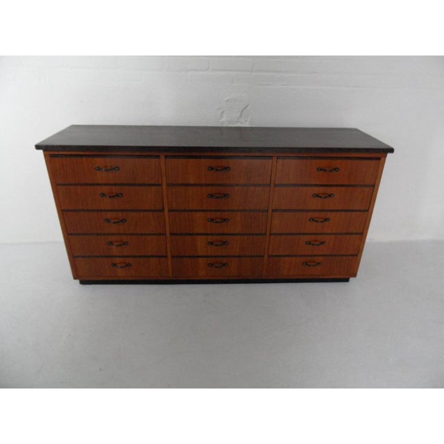Mid-Century Shop Filing Cabinet with Drawers, 1950s For Sale - Image 11 of 13