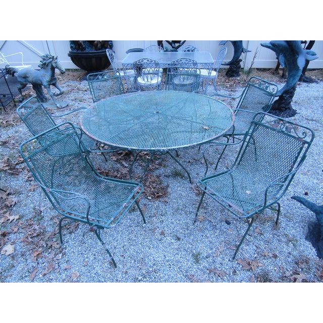 Vintage Outdoor Dining Set Chairish