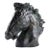 Mid-Century Vintage Equestrian Plaster Horse Bust For Sale