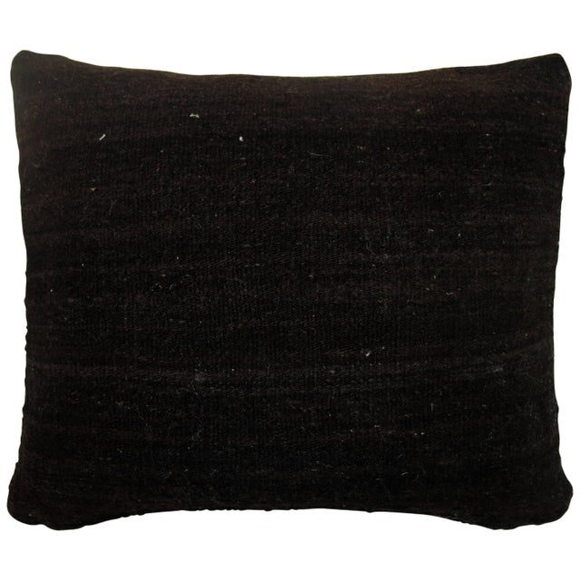 Double sided pillow made from a modern Turkish Kilim. One of a kind piece.
