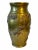 Mid 19th Century 19th Century Antique Japanese High Relif Birds Flowers Mixed Metal Bronze Copper Brass Vase For Sale - Image 5 of 11