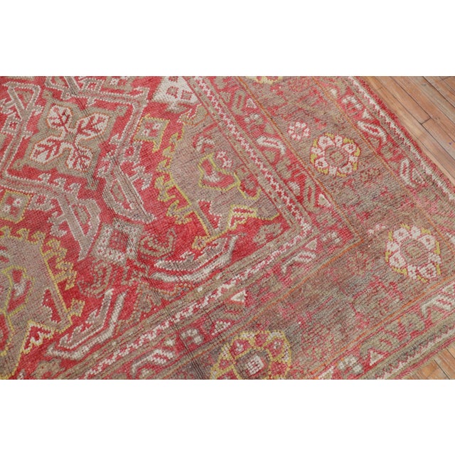 Antique Zabihi Collection Oversize Oushak Rug - 11'5" x 13'10" For Sale - Image 9 of 12