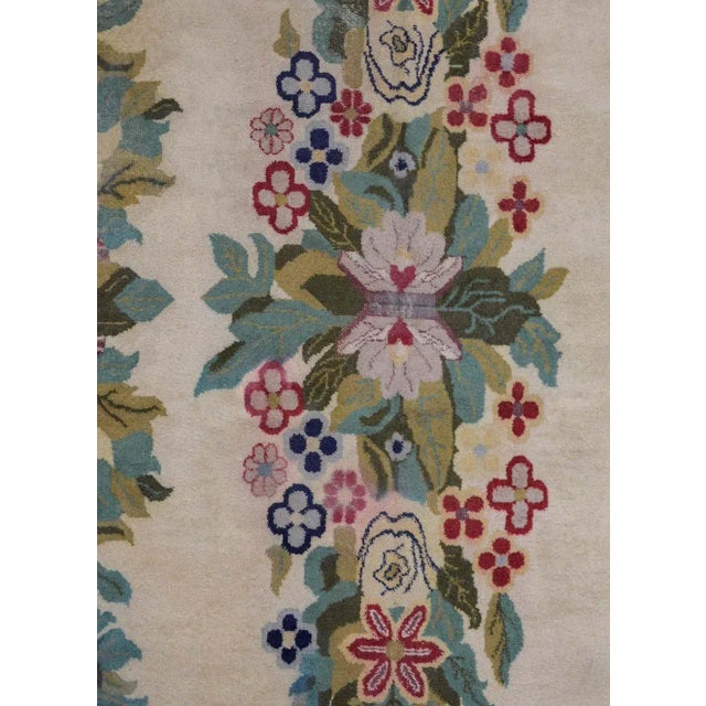 Vintage Chinese Style Rug For Sale - Image 4 of 11