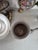 1940s Sheridan Silver Co Silver Plated Tea Pot Silver on Copper Flower Design 4 Footed For Sale - Image 11 of 12