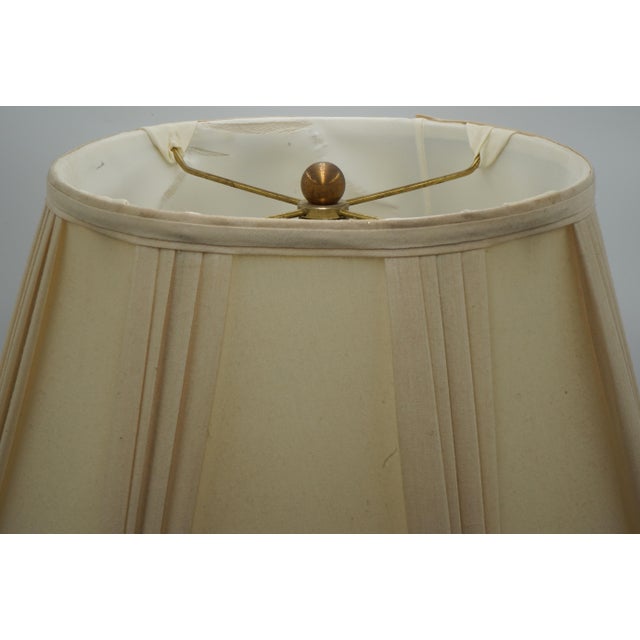 1990s Pair of Red Porcelain Neoclassical Urn Lamps For Sale - Image 4 of 13