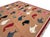 Handmade Cotton Vegetable Dyed Flat Weave Area Rug, Tan, Red Fish Patterned Dhurrie - 9'x12' For Sale - Image 11 of 16