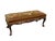 Rococo Antique American Rococo Revival Carved Walnut Needlepoint Bench, Pierced Louis XV Style For Sale - Image 3 of 6