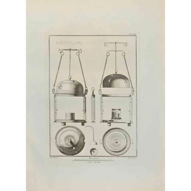 Still Life from "Antiquities of Herculaneum" is an etching on paper realized by Nicola Fiorillo in the 18th Century....