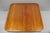 Biedermeier Antique American Empire 54" Square Mahogany Paw Foot Pedestal Base Dining Table For Sale - Image 3 of 18