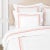 Contemporary Celerie Kemble + Hamburg House Scallop Queen Duvet Set - 3 Pieces For Sale - Image 3 of 3