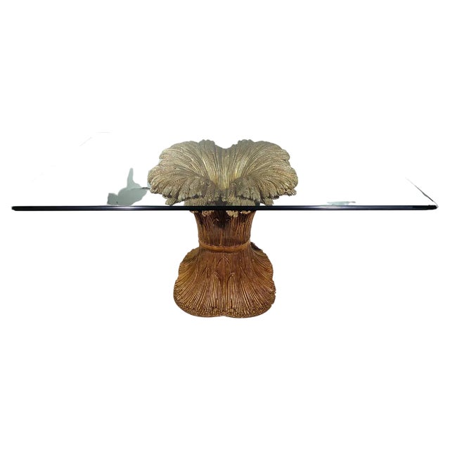 French Dining Table with Harvest Allegory, 1950s For Sale