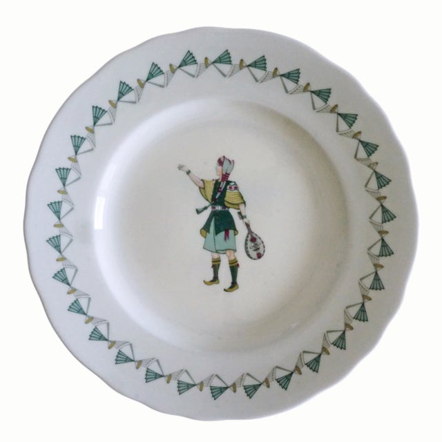 Savoy Hotel Theatre Themed Gilbert and Sullivan Set of 8 Plates Royal Worcester 1960s For Sale In Philadelphia - Image 6 of 10
