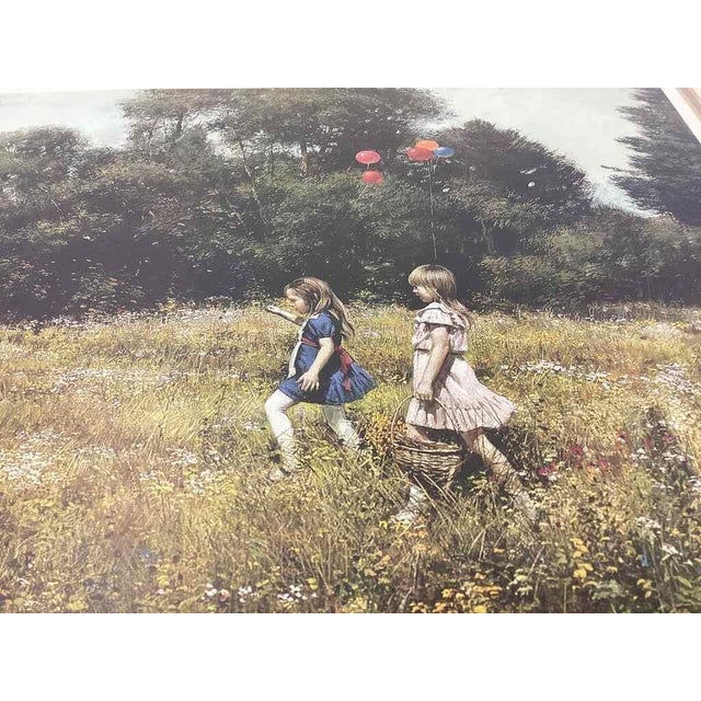 Wood “Summer Fun” by A. Sehring — 1991 Lithograph, Artist Proof (Ap/1000) With Certificate For Sale - Image 7 of 7