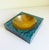 Aldo Tura Vide Poche, Brass & Faux Malachite, Italy 1960s, Attributed For Sale - Image 10 of 16