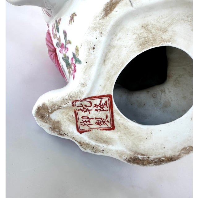 Antique Chinese Sitting Cat For Sale - Image 10 of 11