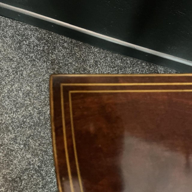 1900 - 1909 Hepplewhite Revival Mahogany Card Table, 1905 For Sale - Image 5 of 9