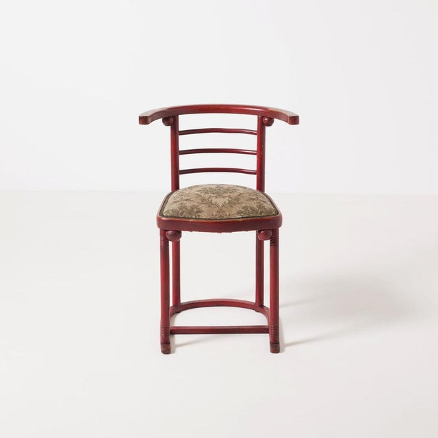 Antique Model 728 Fledermaus Chair by Josef Hoffmann for Thonet Mundus, 1910s For Sale - Image 4 of 14