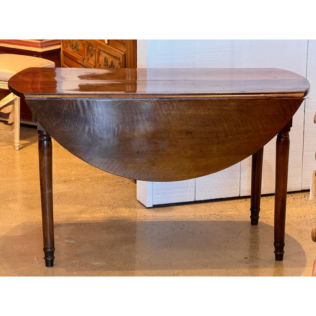 19th Century 19th Century French Drop Leaf Table For Sale - Image 5 of 12