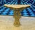 Rococo Rococo Style Marble Topped Gray Console Table For Sale - Image 3 of 3
