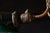 Early 20th Century Japanned Scissor Arm Lamp With Glass Shade For Sale In Chicago - Image 6 of 18