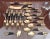 LastChance!Mid Century Siam Dessert Utensil Set for 8 - 20 Pieces For Sale - Image 4 of 12