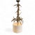 Antique Antler Chandelier Light Fixture For Sale - Image 4 of 8