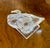 Antique 19th Century American Flint Glass Swan Form Open Salt Cellars With Lemon Squeeze Bases - A Pair For Sale - Image 11 of 14