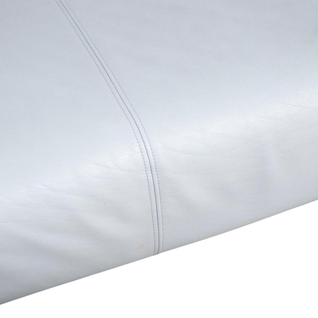Leather 1600 Two-Seater Sofa with Manual Function from Rolf Benz For Sale - Image 5 of 13